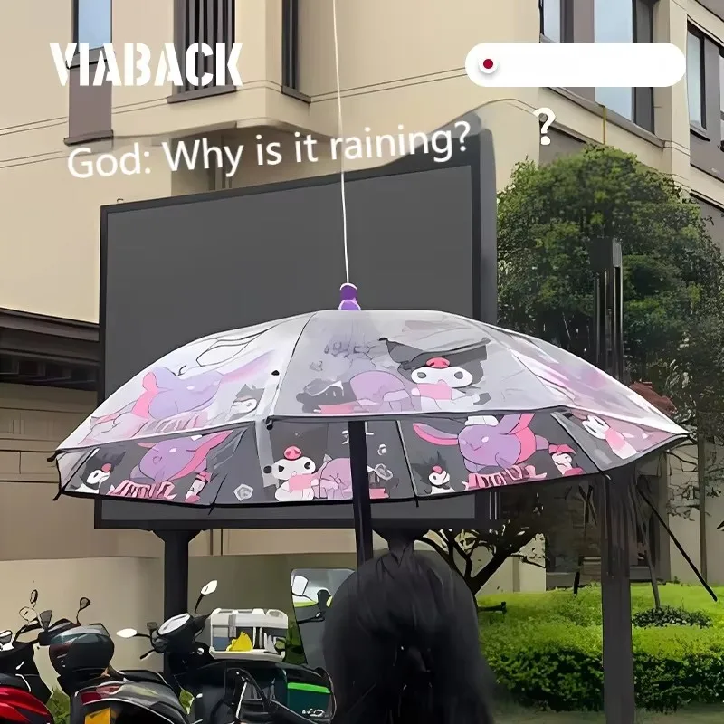 

Cute Kuromi Umbrella Creative Water Spray Umbrella Water Gun Cute Cartoon Anime Accessories Home Supplies Gifts Trendy Toys