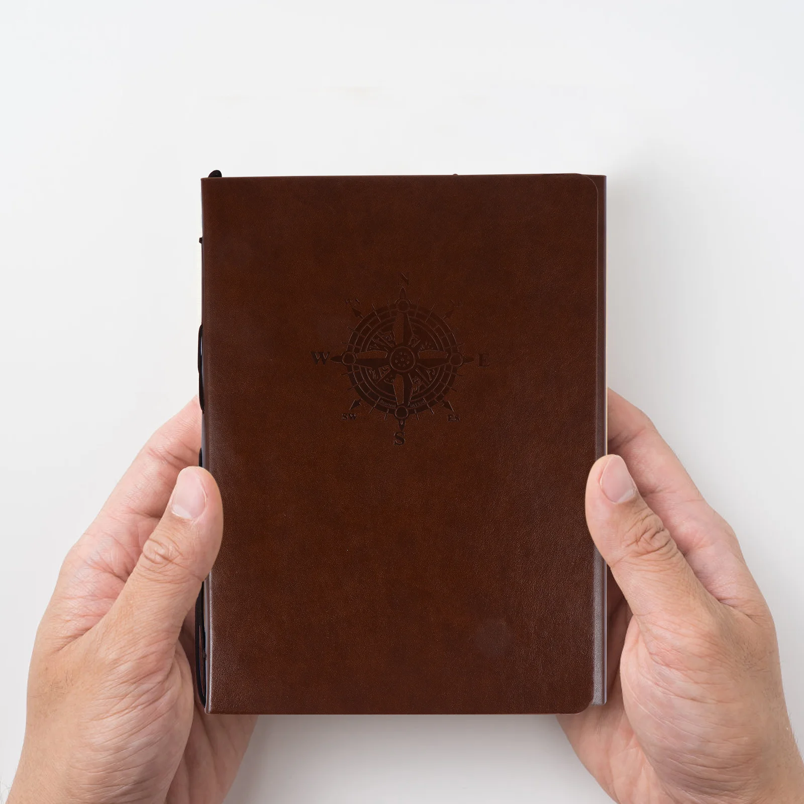 Pu fotoalbum Vintage handgemaakte diy plakboek geheugenboek voor familie bruiloft reizen afstuderen ouder-kind dik papier