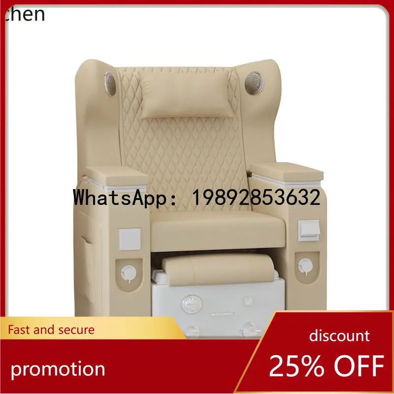 YFY  with Speaker Eyelash Nail Sofa Foot Spa Chair Electric Massage Foot Bath Foot Therapy Sofa Chair
