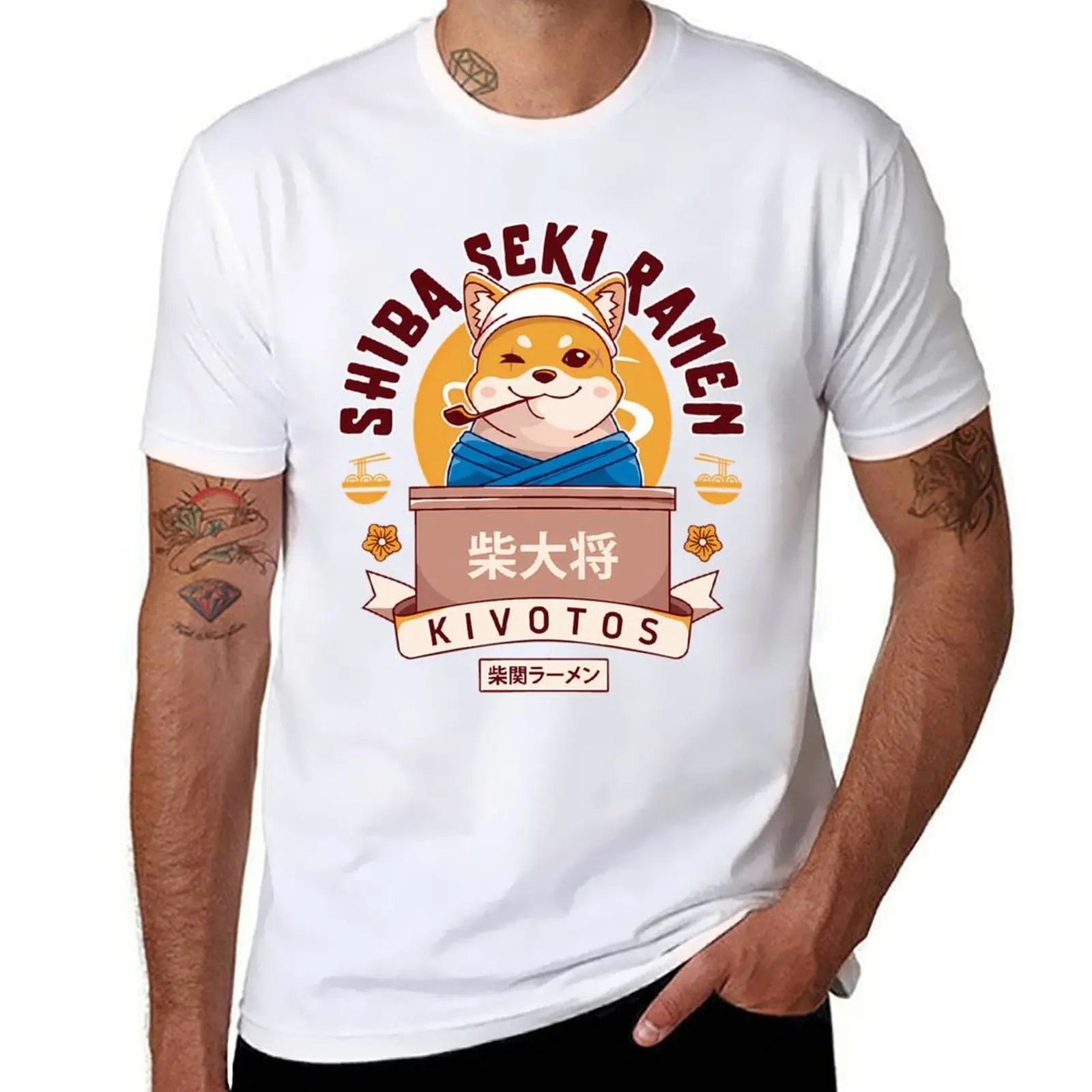

Kivotos Seki Ramen T-Shirt Quick Dry Fishing T-Shirt