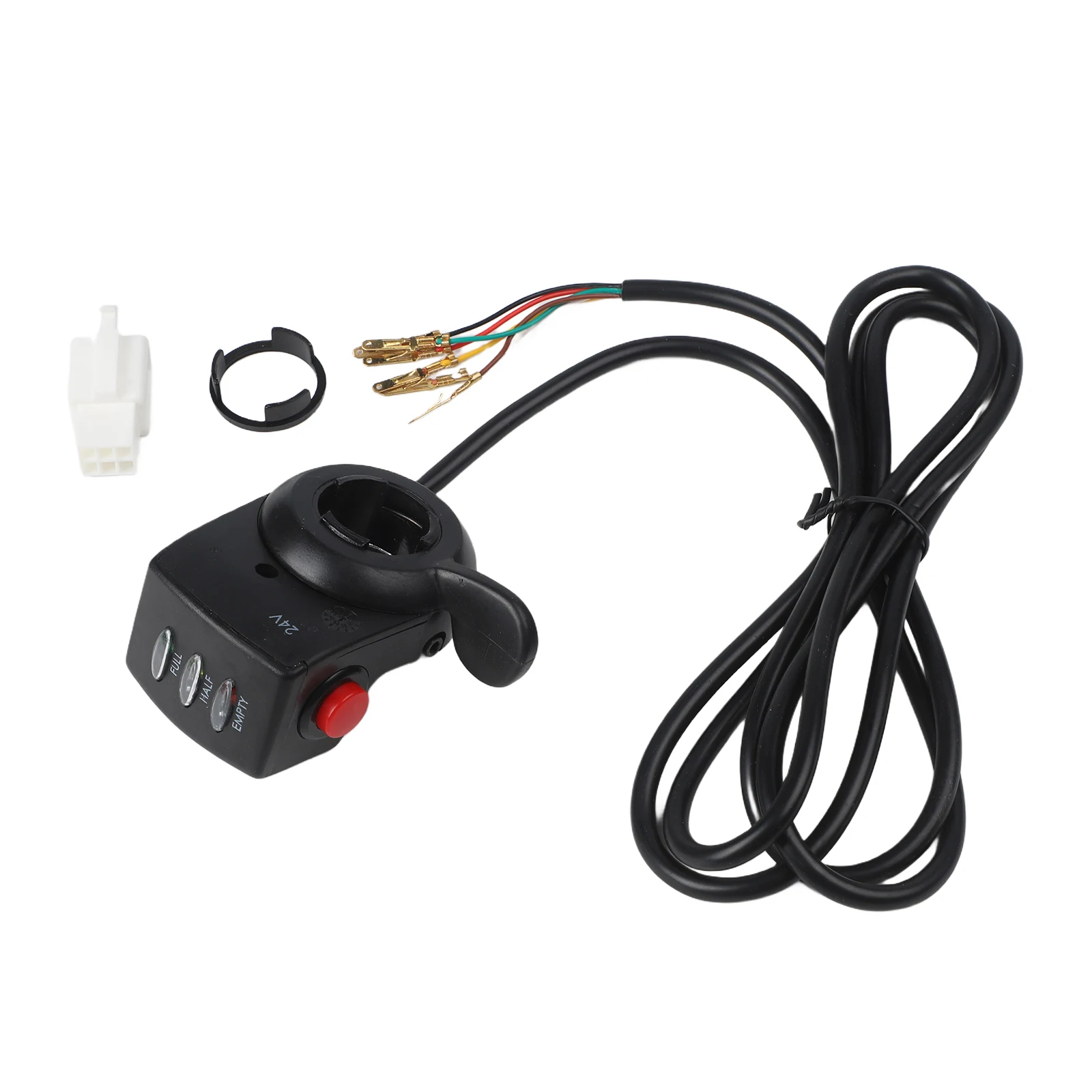 

For E-bike Speed Control Throttle Approx 1.8M Thumb Throttle For Electric Bike Adapter Lithium Battery Compatible