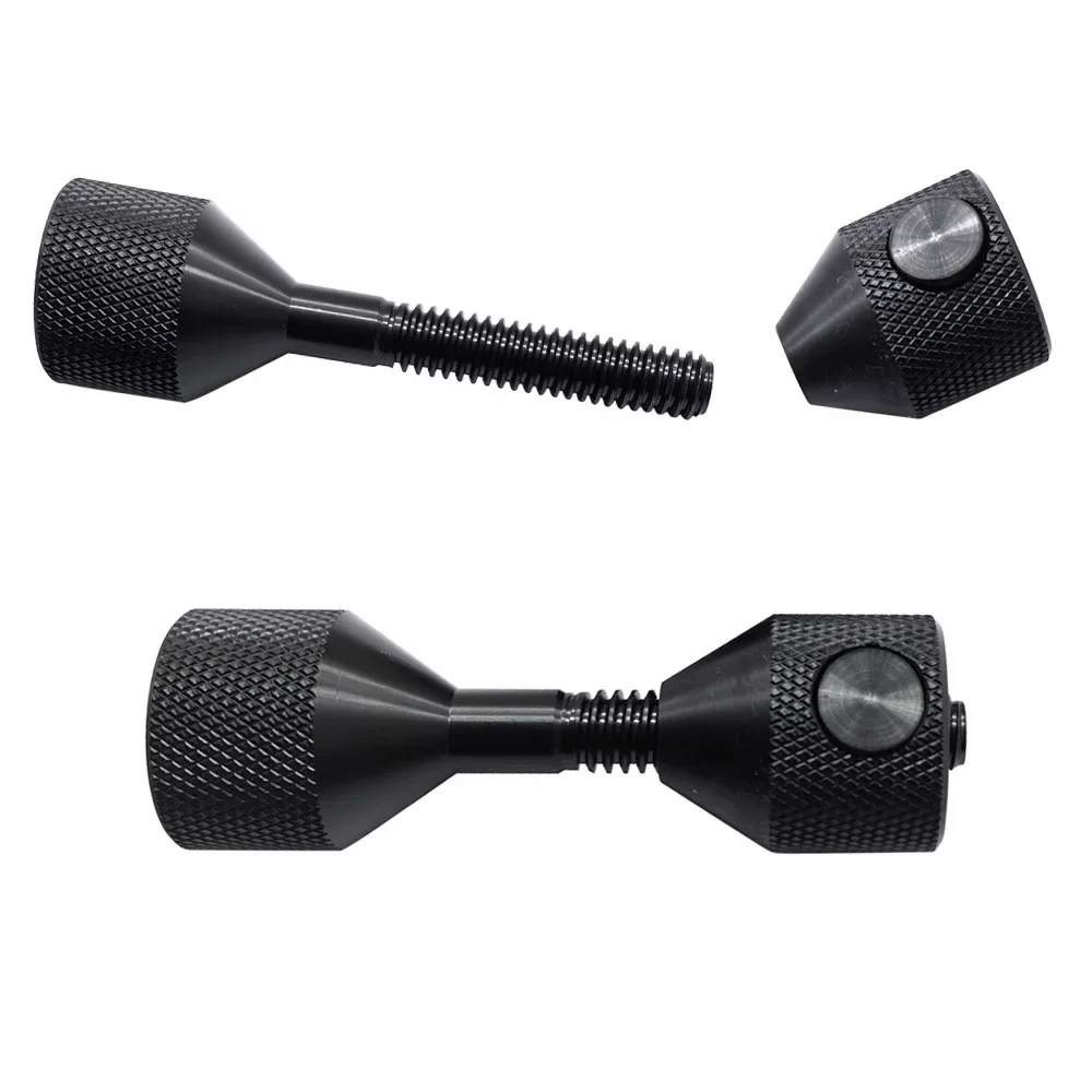 Black Steel Flange Double Hole Aligning Pin 5/8