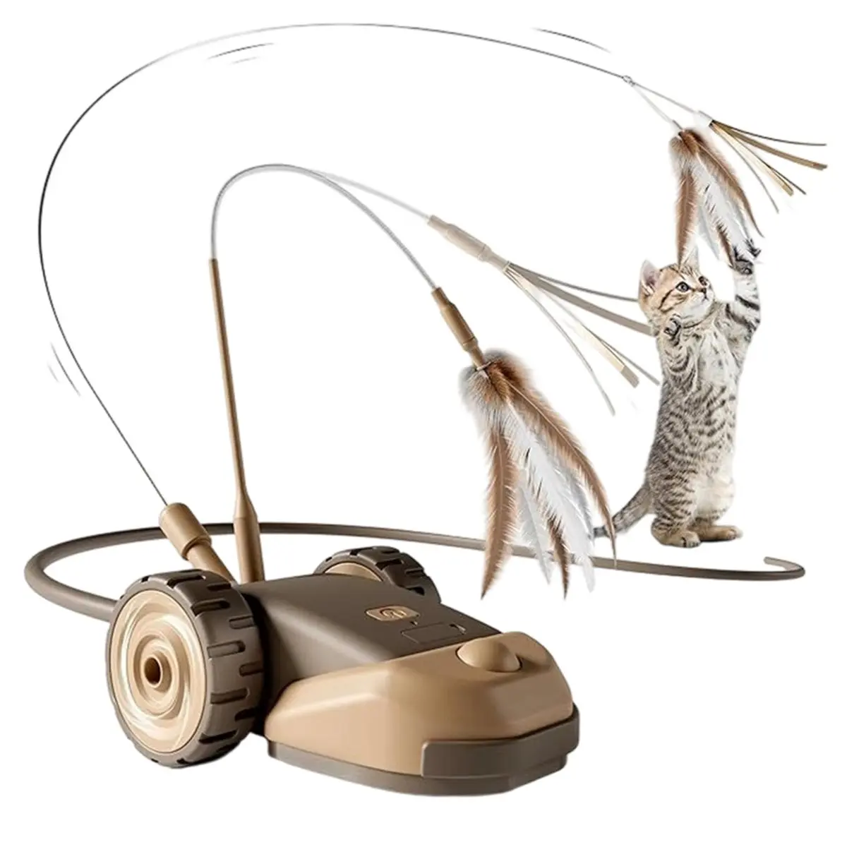 update. Interactive Cat Toy - Automatic Moving, Touch Wake-Up Car for Playful Pets