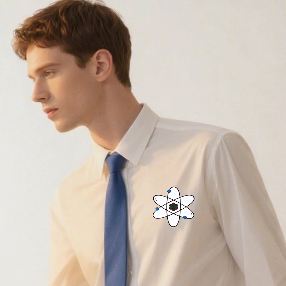 Rutherford Atomic Model Enamel Pin Physical Science Lapel Badge for Scientists Physicists Lab Coat Backpack Brooch Gifts
