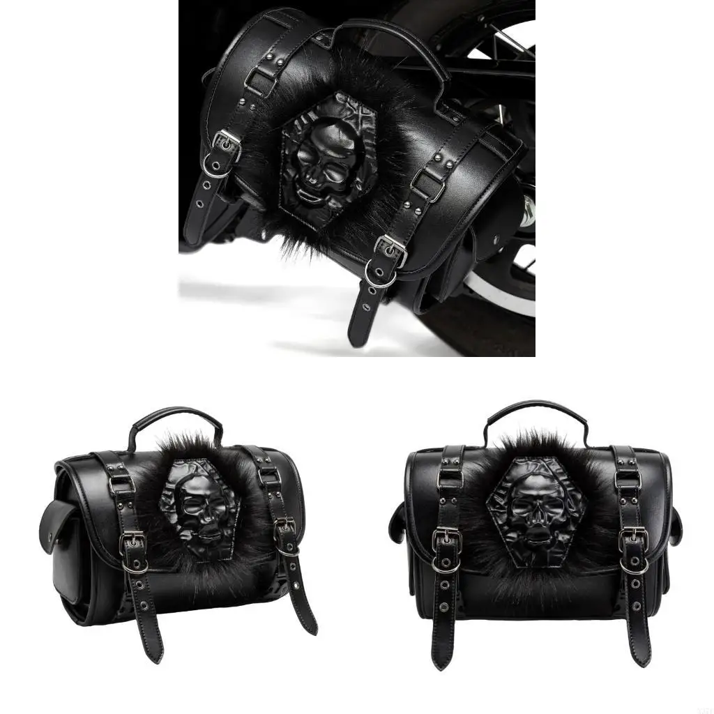 Spacious Waterproof Motorcycle Storage Bag Quick Mounting Saddlebag X37F