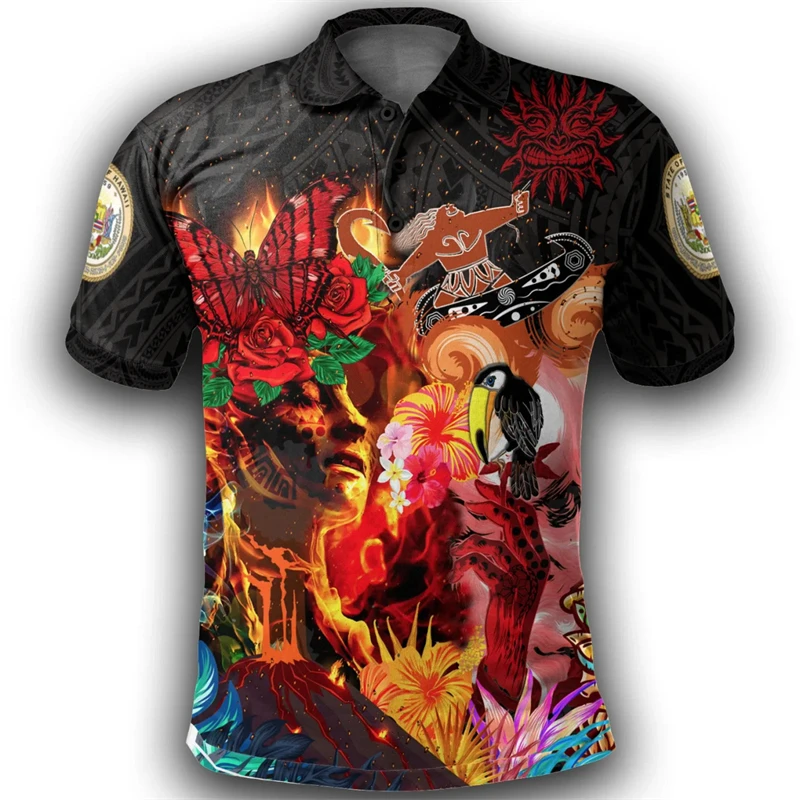 Fashion Hawaii Printed Polo Sh - مراجعة Summer Clothing Trends 2025 وسعره