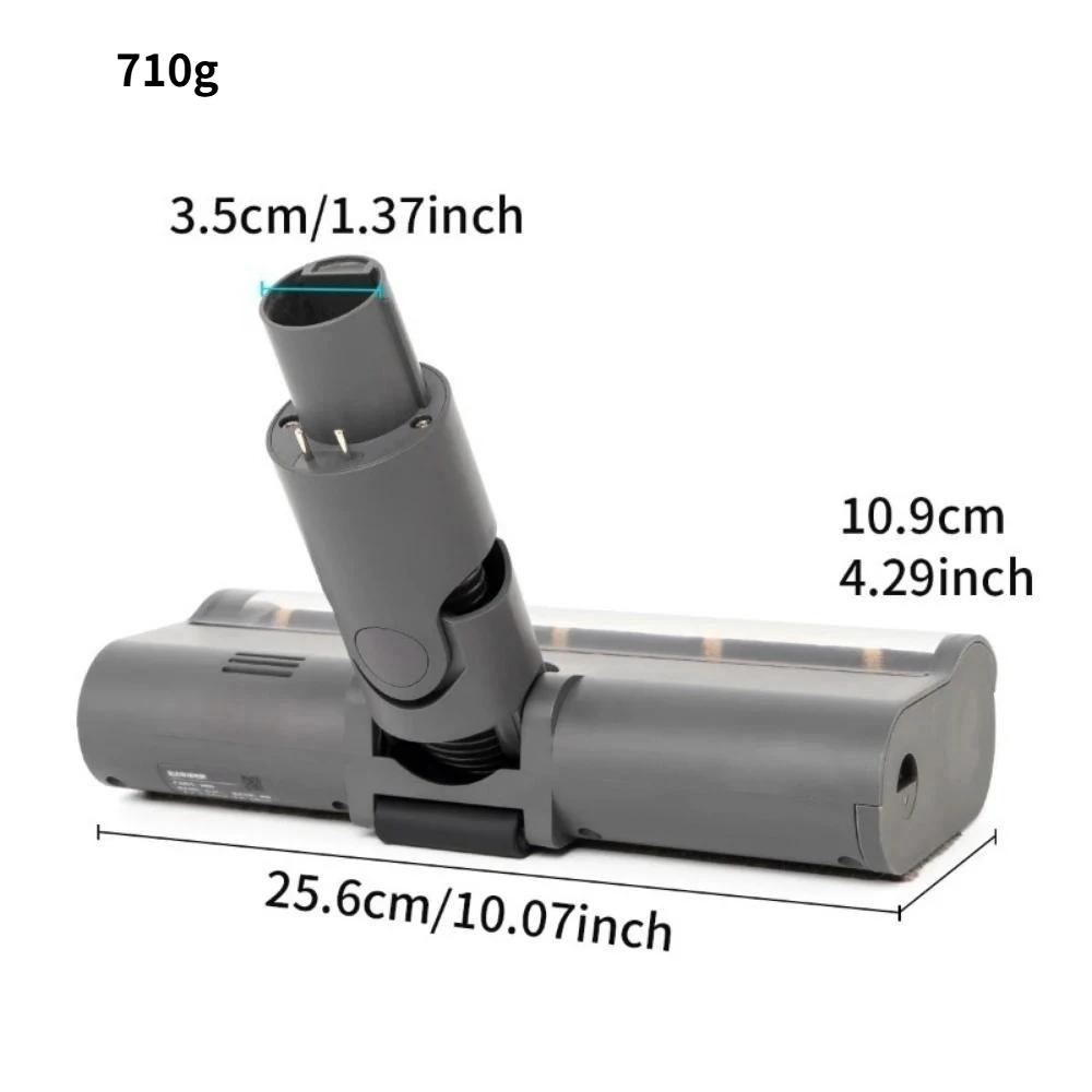 For Dreame V12/V12S/V12 Pro/V16/V16S/T20/T20 Pro/T30/T30 Neo Green Light Roller Brush with 2 Cleaning Brushes Vacuum Parts view 2