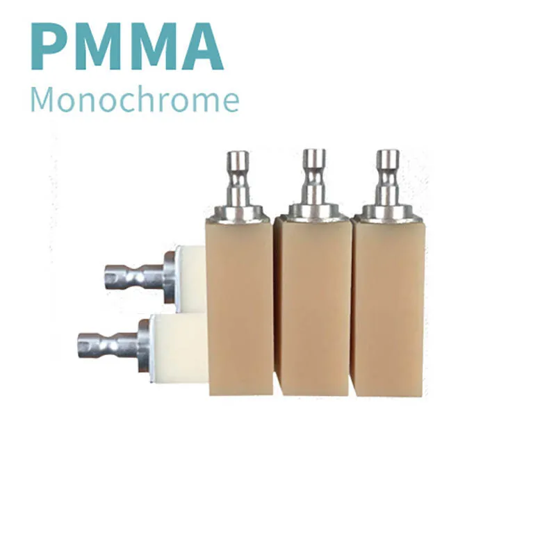 2 partes do sistema do Sirona do bloco monocromático de PMMA para o material 85*40*18mm do laboratório