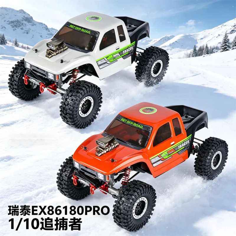 

Rgt Ex86180 Pro Remote Control Crawler 1/10 4Ws 4X4 Electric Off Road Rock Climbing Truck Metal Portal Axle For Adult Rc Hobby