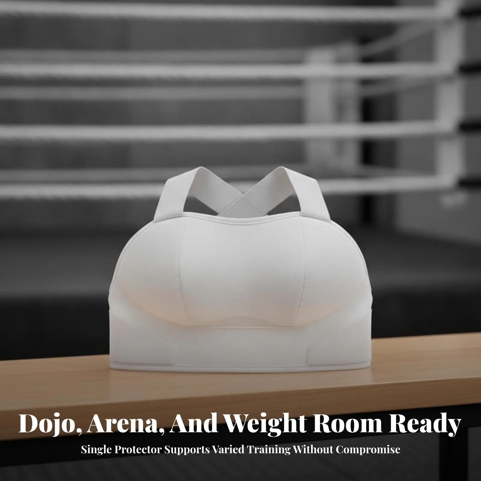 Female Karate Chest Guard Padded Torso Protector for Training Sparring Adult Soft Shell Vest with Reinforced Seams Comfort Fit