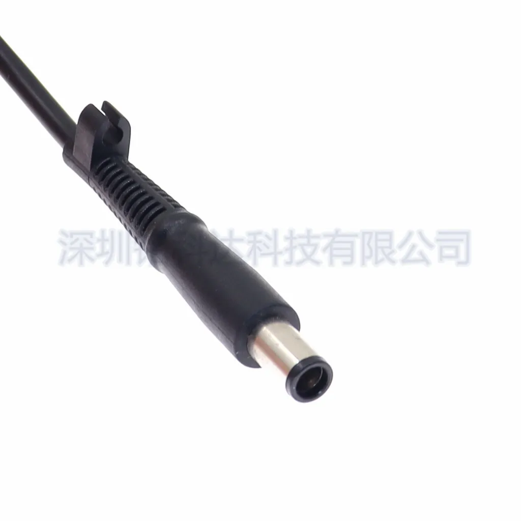 For Notebook power cord DC plug 7.4 * 5.0mm round port with pin HP power adapter cable