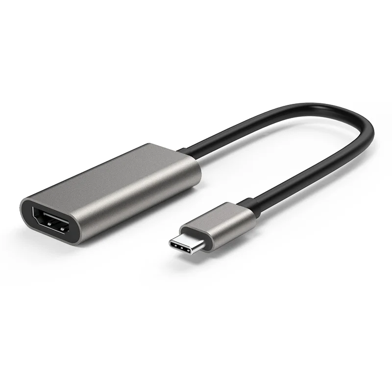 10PCS 4K/60Hz Type-C To HDMI Converter USB-C To HDMI Female Adapter Cable High Definition Audio Video Transmission Data Adapter