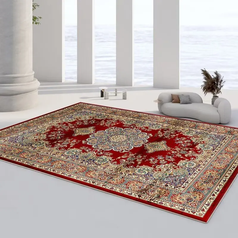 Luxury Rugs and Carpets for Home Large Area Living Room Bohemian Carpet Home Decoration Entrance Fluffy Soft Anti Slip Door Mat