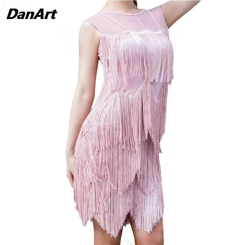 

Women Latin Dance Practice Suit Tassel Dress Performance Dance Suit Sexy Adult Female Competition Suit Tango Stage Dancing Wear