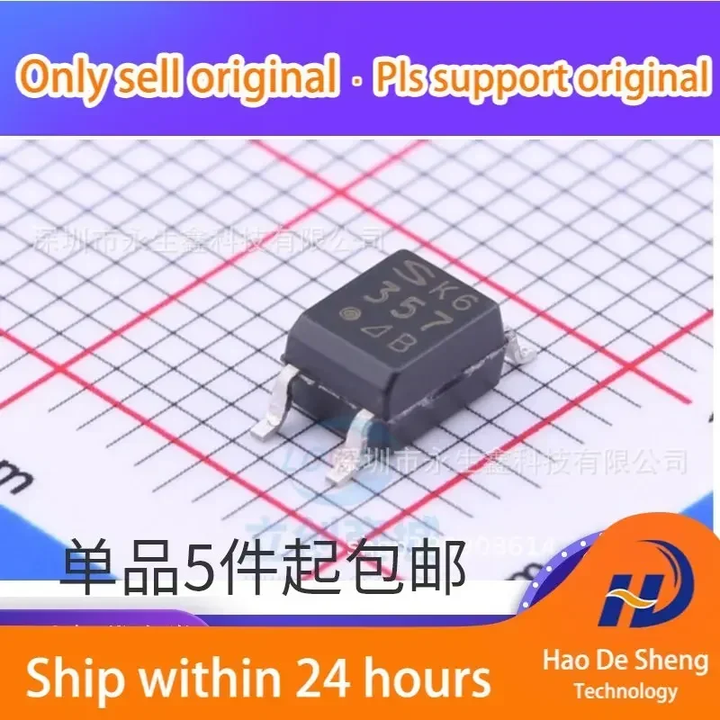 

10 шт./лот PC357 PC357C SOP-4, новые, оригинальные, в наличии