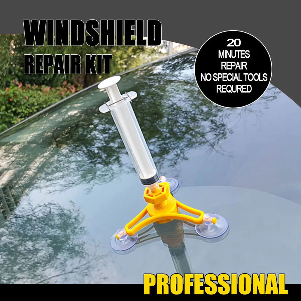 1 Set Car Glass Crack Premium Windscreen Repair Kit DIY Chip Windshield Quickly Fix Car Glass Restore Wind Screen