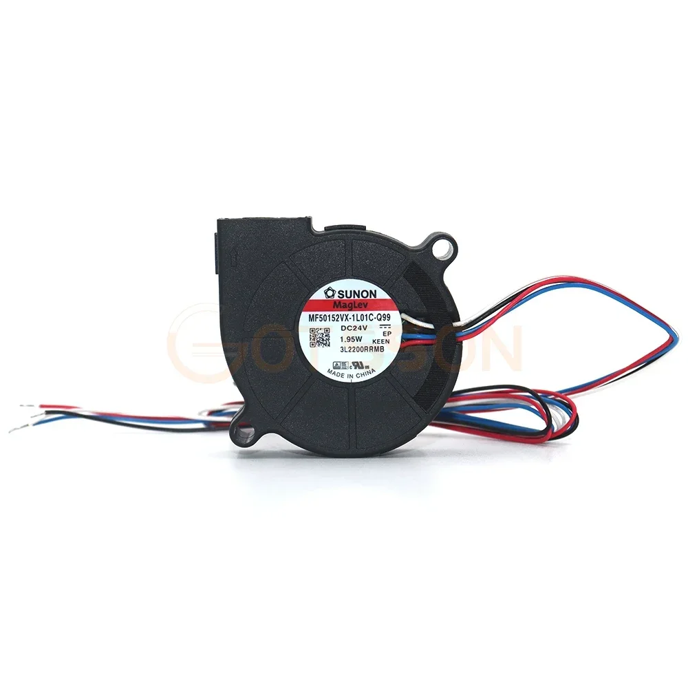

+НОВИНКА для вентилятора Sunon 5015 24 В MF50152VX-1L01C-Q99 или S99 50X50X15 мм 1,95 Вт ШИМ 6000 об/мин 4,8 куб. футов 4-проводной свинцовый охладитель