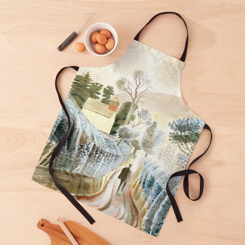 

Eric Ravilious Apron kitchen girl kindergarten teacher Apron