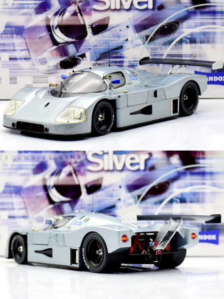 EXOTO 1:18 Sauber C9 Standox Alloy Fully Open Simulation Limited Edition Alloy Metal Static Car Model Toy Gift