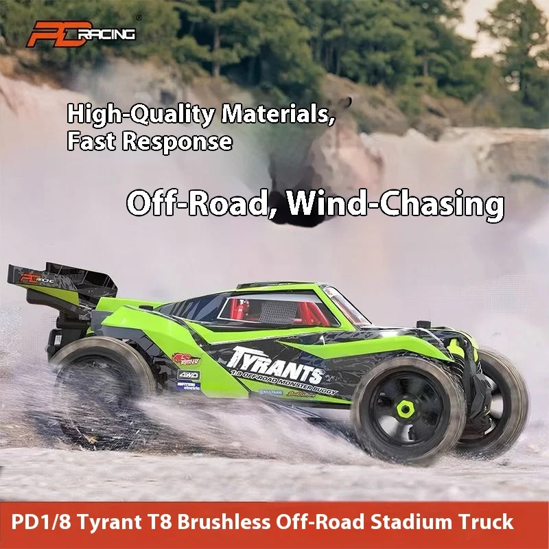 

Pdracing Jyrants 1/8 Tyrant T8 Remote Control Electric 4wd Brushless Off Road Vehicle Field Truck