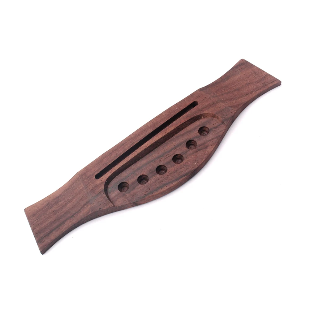 

6 Strings Christmas Bridge Bridges Bamboo Bass Guitar Parts Acoustic Replacement