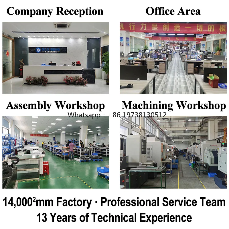 GAOGONG High Speed Long Stroke High Efficiency Timing Belt Drive Rail Linear Guide Sliding Table Linear Robot Actuator Aluminum