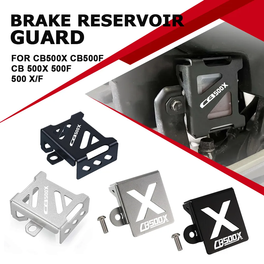 

For Honda CB500X CB500F CB 500X 500F 500 X/F Motorcycle Rear Brake Fluid Reservoir Cover Guard Oil Cup Protector Accessories