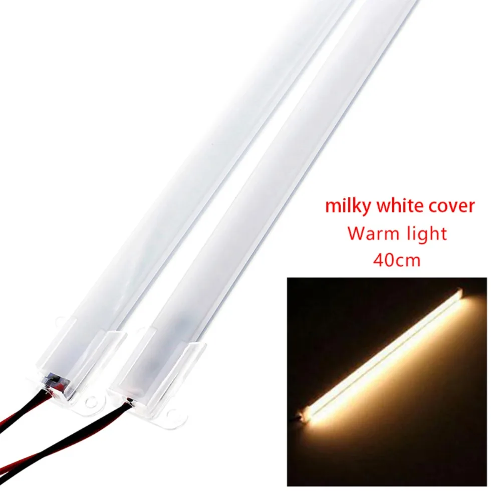 New 30/40cm LED Rigid Light Strip High Brightness Energy Saving LED Tubes 72 LEDs LED Clip-on Light Strips