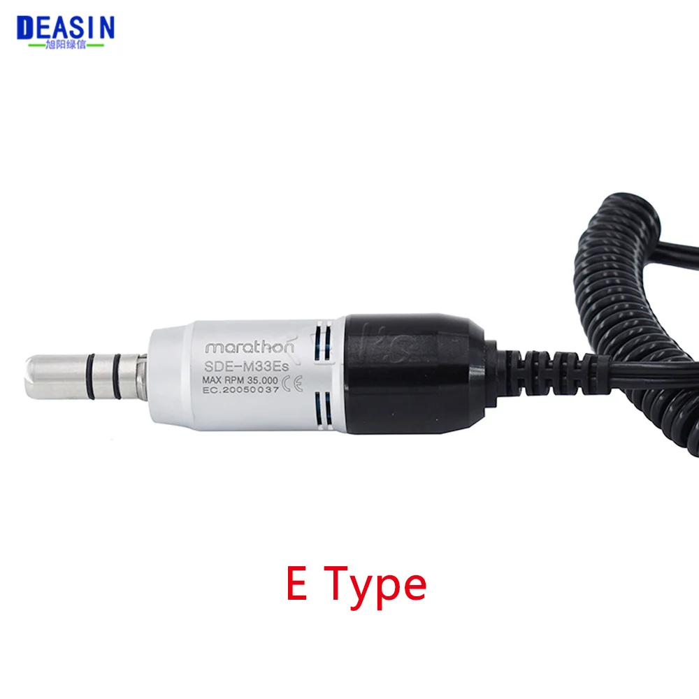 Zahn marathon 102l 105l E-Typ Mikro motor Polier griff Mikro motor Handstück passen 35000 U/min Dental labor Ausrüstung Maschine