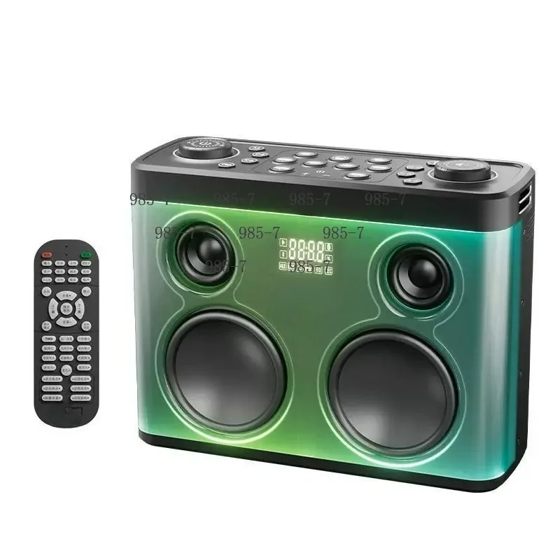 320W Portable Professional Gaming Speaker, Rich Bass Stereo Sound Speaker With Dynamic RGB Lighting Effect