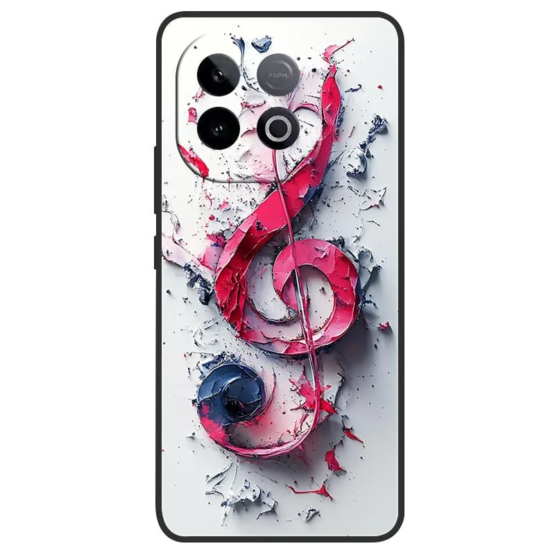 For Vivo iQOO Z10 Turbo Pro Phone Case Fashion TPU Soft Silicone Cover for iQOO Z10 Turbo 5G Z10X Black Shells Camera Protector