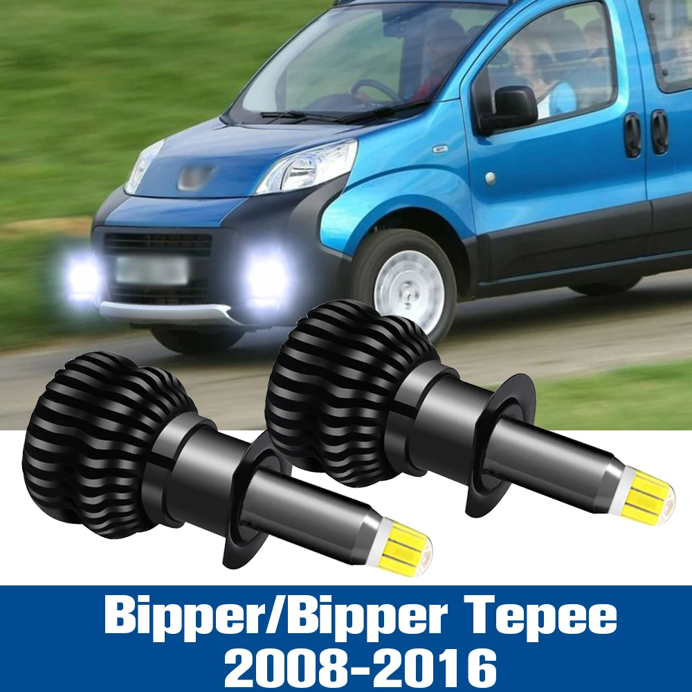 

2pcs LED Fog Light Blub Lamp Accessories Canbus For Peugeot Bipper Tepee 2008-2016 2009 2010 2011 2012 2013 2014 2015