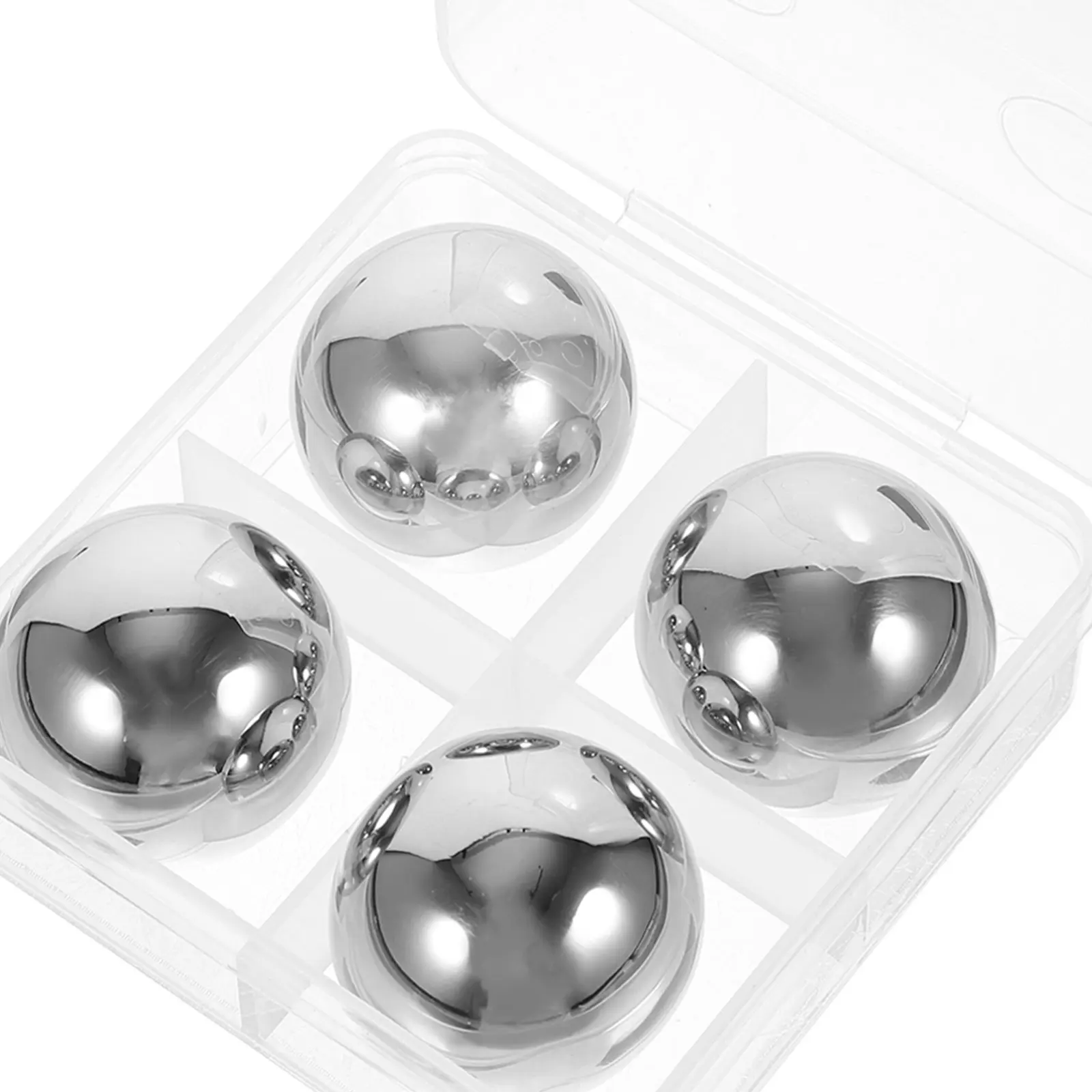 5Pcs Stainless Steel Whiskey Stones for Beer, Wine, Coffee – Reusable Chilling Rocks Without Dilution - view 4