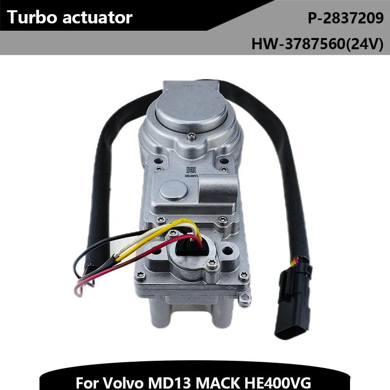 4032180RX HE400VG Turbo Electronic Actuator 3787560 3787596 for Cummins ISX QSX Engine 24 Volts for Volvo MD13 MACK