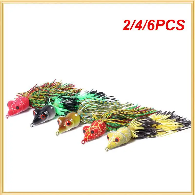 2/4/6PCS Plastic Fake Bait Good Anti-entanglement Effect Artificial Bait Specifications 9cm-7g Not Easy To Get Stuck In Fishing