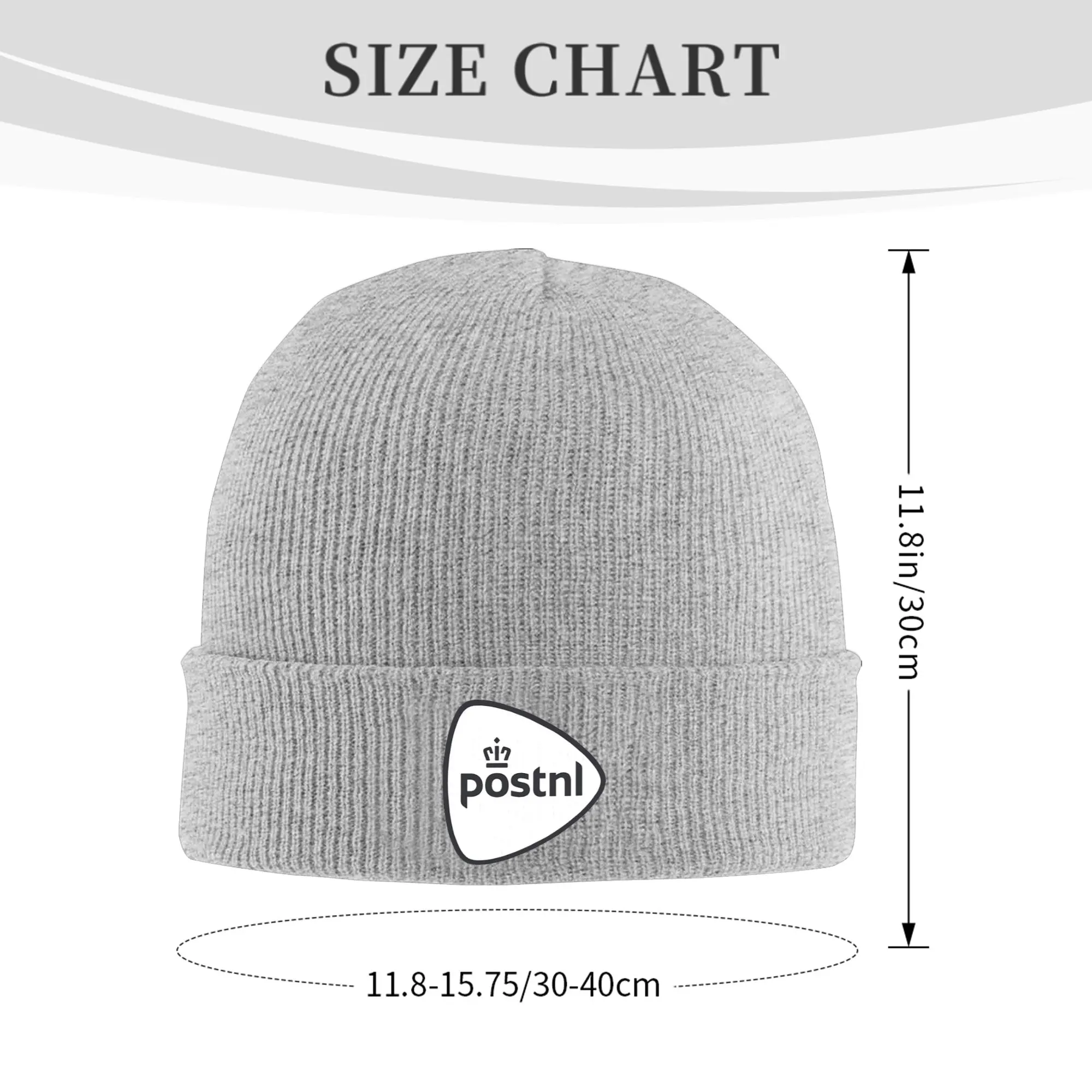 PostNL Logo Print Graphic Winter Skullies Beanies Hat Warm Autumn Knitted Hats Bonnet Caps for Women Men