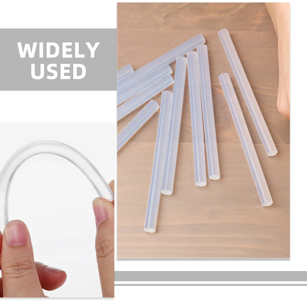 

100pcs Hot Glue Sticks 11.2Mm Strong Adhesive Bubbles Free For Diy Crafts Repair Home Decor Large Projects Crafting