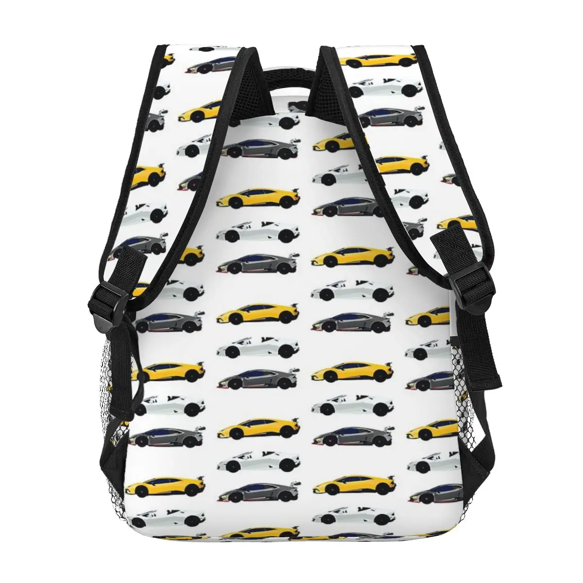 Lamborghini Huracan Variant Backpacks Boys Girls Bookbag Children School Bags Cartoon Kids Rucksack Shoulder Bag Large Capacity