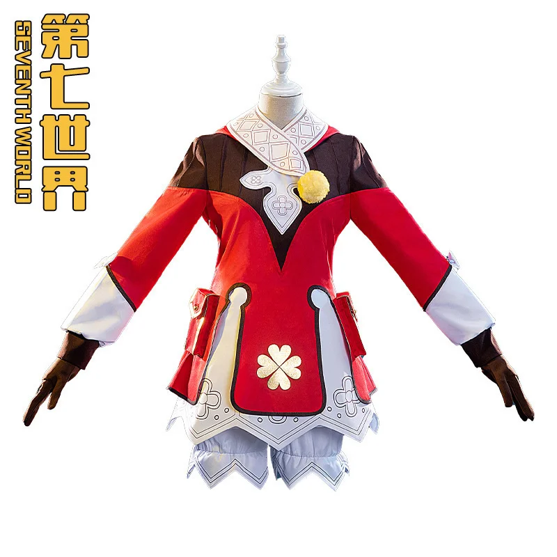 

Game Animation Genshin Impact Klee Character Full Set Of Cosplay Two-dimensional Game Clothing Suit Christmas Gift