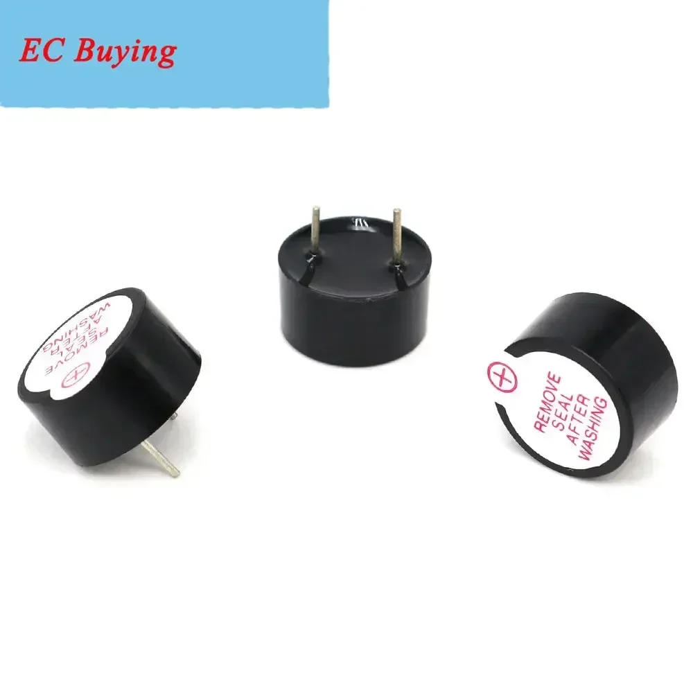 1Pcs 1407 85dB 4-12V DC Piezo Active Buzzer 14*7MM DIP Sound Alarm Piezoelectric Buzzer Acoustic Components