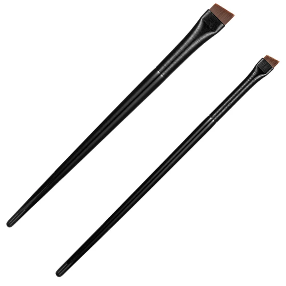 

Eyebrow Brush Kit Ultra Thin Women Eyebrow Brush Eyeliner Slanted Brows Coloring Professional Women