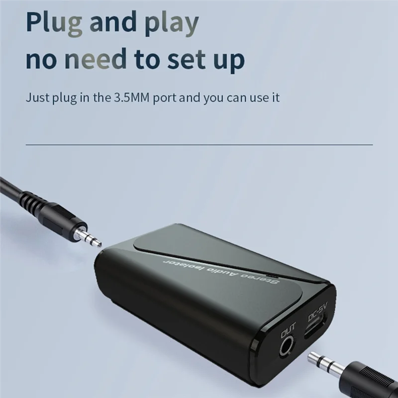 -ABGY جديد M29 عازل أرضي للصوت 5.4 استقبال بلوتوث مرشح ضوضاء أرضي مشترك مزيل الضوضاء الحالي ستيريو