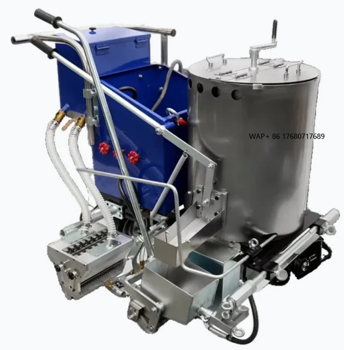 Factory Cheap Price  Hand-push   Pavement Line Paints Machine Thermoplastic Road Marking Machine