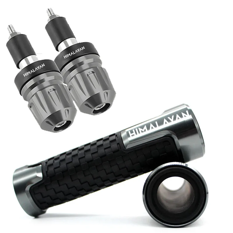 ل رويال انفيلد الهيمالايا 450 411 400 جديد دراجة نارية ثلاثية الأبعاد مقود نهاية الوزن المقود القبضات غطاء التوصيل #6