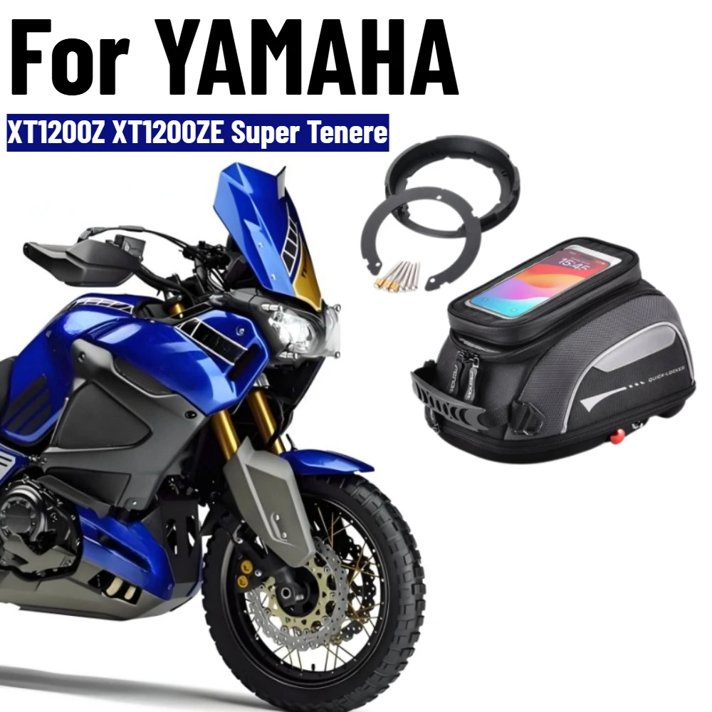 For YAMAHA XT1200Z XT1200ZE Super Tenere XT 1200 XTZ1200 Motorcycle  Anti Theft Tank Bag Waterproof Luggage Navigation Backpack