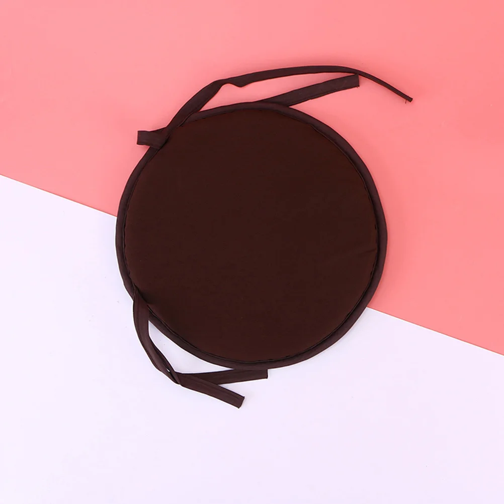 

CATIEBYE 2pcs Round Chair Cushion Pads Outdoor Seat Mat Garden Stool Booster Dining Pillow Polyester