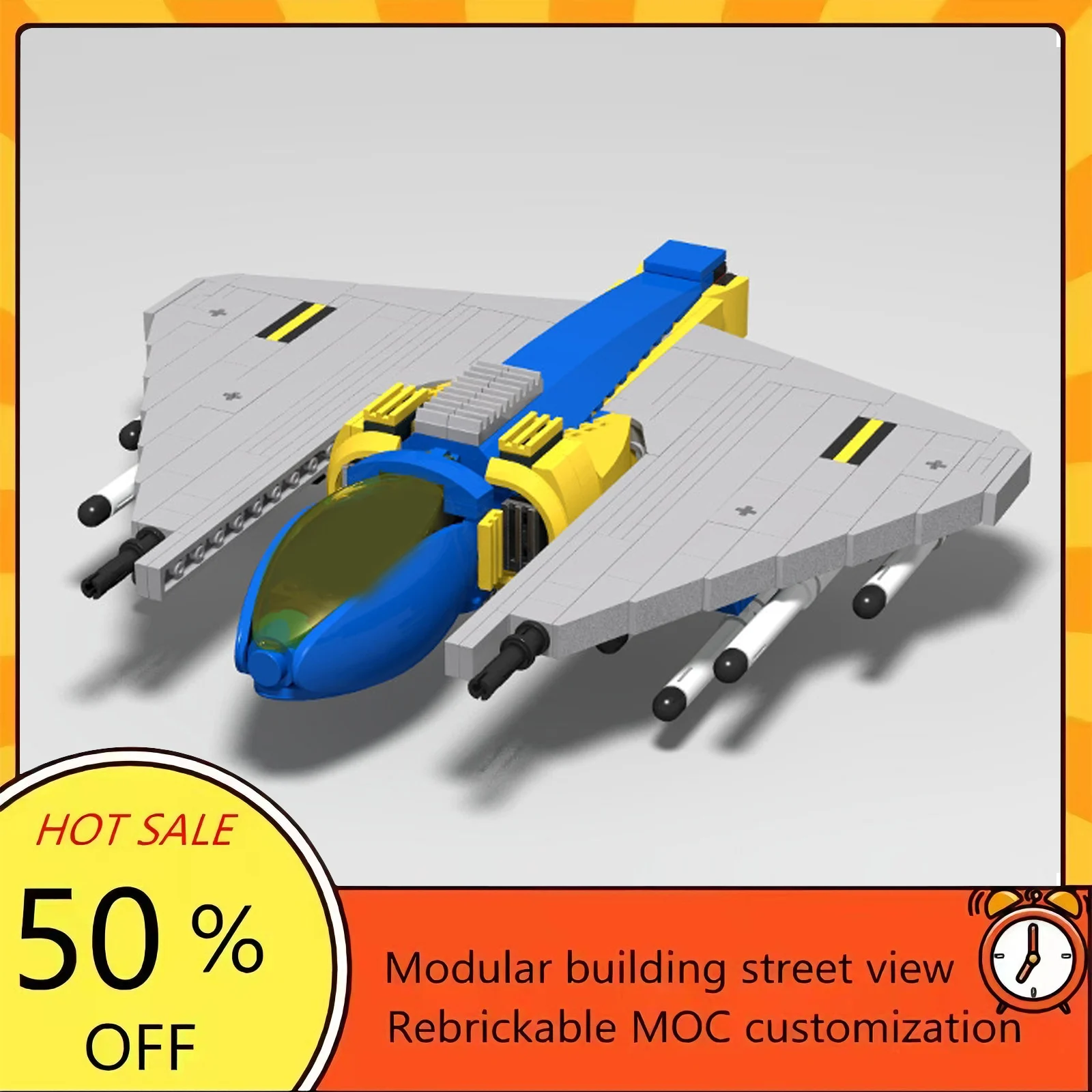 

307PCS Popular Space War Movie Model MOC Building Bricks Spaceship Modular Technology Gifts Holiday Assemble Children Toy Suit