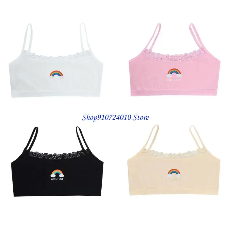

77HD Kids Flexible Undershirt Camisole Stretchy Soft Top for Sensitive Skin Daily Comfort School Sports Activity