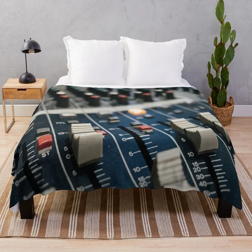 

All The Levers Throw Blanket Warm Comfortable Blanket for Office Napping