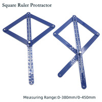 380mm 450mm Multifunctional Protractor Corner Angle Finder Tool Square Ruler for Woodworking Craft  Angle Measuring Tool